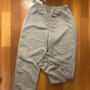 Grey sweatpants